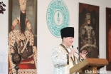 Mawlana Hazar Imam addresses leaders of the Jamat gathered at Aiglemont for the inauguration of the Diamond Jubilee.