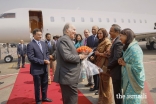 Mukhi Saheb and Mukhiani Saheba of Darkhana Jamatkhana Asif and Shahina Merchant, along with Kamadia Saheb and Kamadiani Saheba Nadirshah and Shelina Govani welcome Mawlana Hazar Imam to Mumbai.