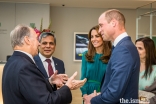 Mawlana Hazar Imam in conversation with Their Royal Highnesses, and the High Commissioner of Pakistan to the UK, His Excellency Mohammad Nafees Zakaria.