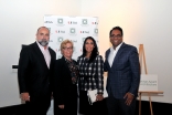 Dean el-Khoury, Dean of the University of Miami, Lisa Merrit, Senior Director of Development for the University of Miami, School of Architecture, Zahra Hayat Daya, President of the Aga Khan Council for Florida and Saif Ishoof, VP for Engagement.