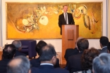 Nick Boles, MP speaking at the Ismaili Centre, London on the United Kingdom&#039;s new National Living Wage initiative. Ismaili Council for the UK / Farhan Suchak and Sarfaraj Khorasi