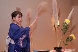 Ms Harue Oki, an art enthusiast and instructor, provided the audience an insight into the art of Ikebana.