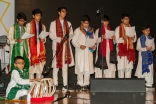 The Bay Area Choir Group sings devotional songs in harmony; (L to R): Zayn Damji, Danish Farishta, Iliyan Valani, Amir Hudda, Areej Hussain, Kaden Ramzanali, Amir Virani, Adam Ramzanali