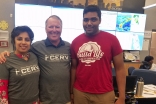 Warda Ali, Orlando Mayor Buddy Dyer, and Karim Sherali