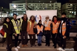 Volunteers in France distribute sandwiches, bottles of water, biscuits, and litres of soup to those in need to mark the 100th anniversary of the Ismaili Volunteer Corp.