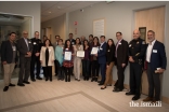 Leadership with Milpitas Police Chief Armando Corpuz and Assistant Police Chief Kevin Moscuzza.