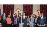 Attendees at the Day of Religious Pluralism, including members from the Aga Khan Council, the Los Angeles Day of Religious Pluralism Planning Committee, and representatives from various civic organizations.