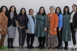 [Left to right): Farrah Fazal, Saima Habib, Salima Bhimani PhD, Zeenat Bhamani, Aziza Hasan, Edina Lekovic, Nadia Allaudin CIMA, Farah Merani, and Alysha Kassam Mukhida.