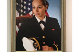 Lieutenant Naheed Vadsaria in the United States Navy.