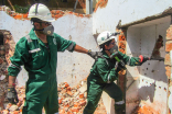 AKAH Search and Rescue Teams have been deployed (picture from training programme in 2018).