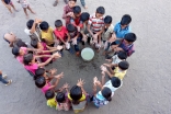 Handwashing- teaching children better hygiene practices.