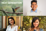 Young members of the Jamat, such as Nitasha Aslam (left), Ziyaan Virji (top right), and Nuriya Mullo-Abdolova (bottom right) are working to improve natural habitats in their respective parts of the world.