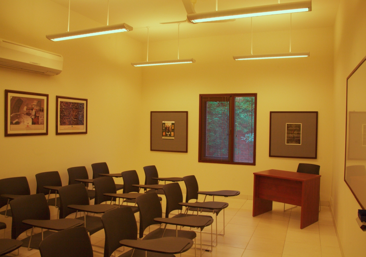 A class room at the Ismaili Jamatkhana Lahore.