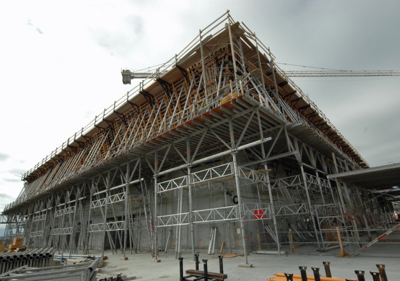 May 2011: The Aga Khan Museum, Toronto under construction.