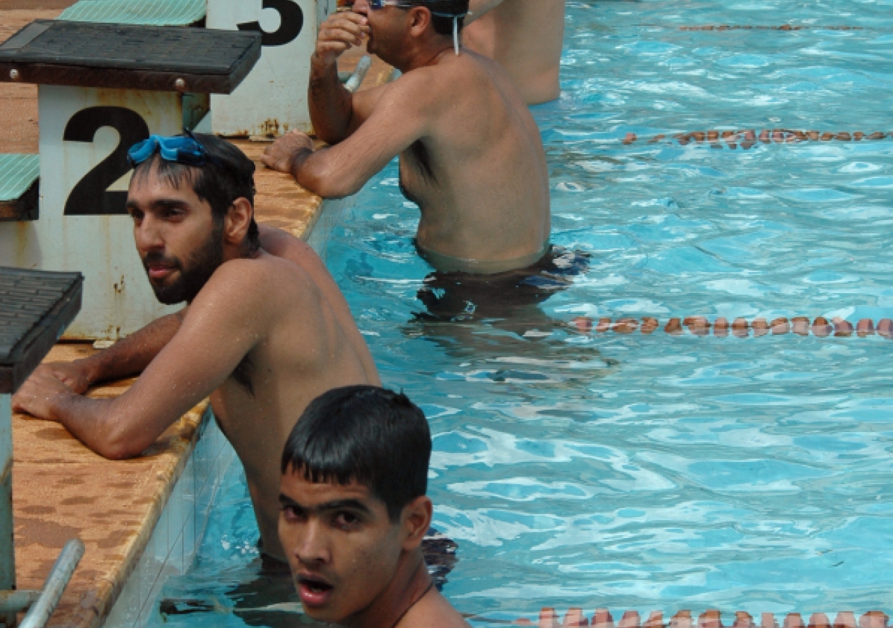 Swimmers at the Ismaili Games Kenya 2011.