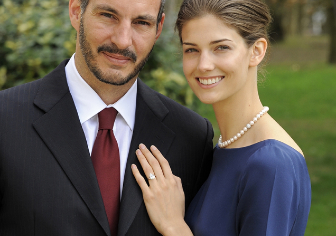 Prince Rahim and Ms Kendra Spears.