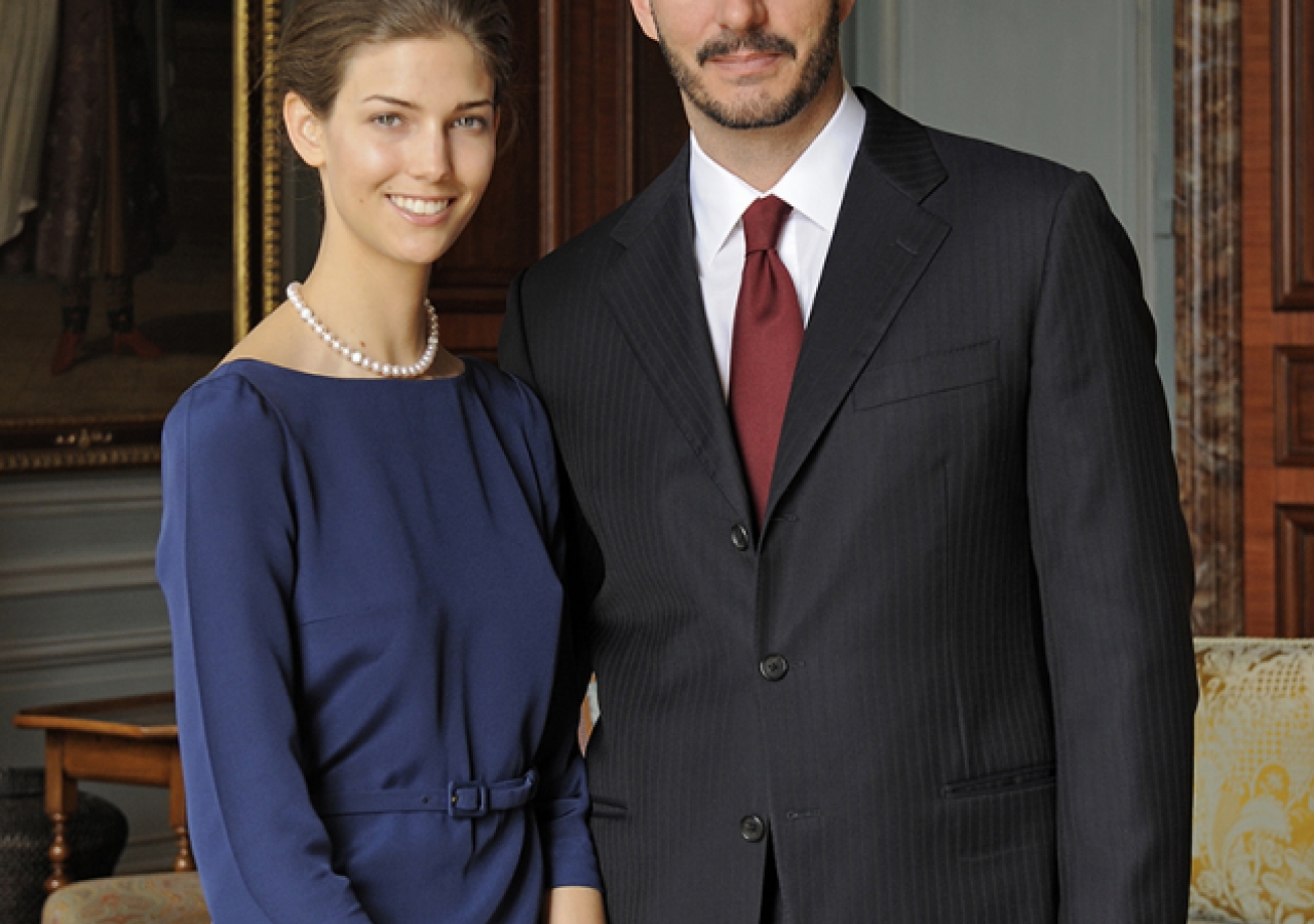 Prince Rahim and Ms Kendra Spears.