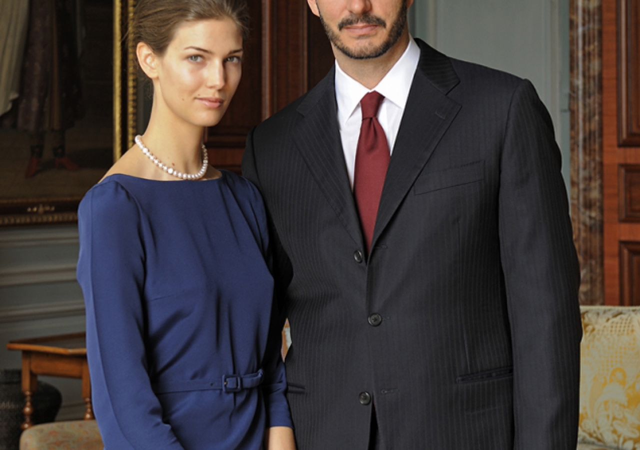 Prince Rahim and Ms Kendra Spears.