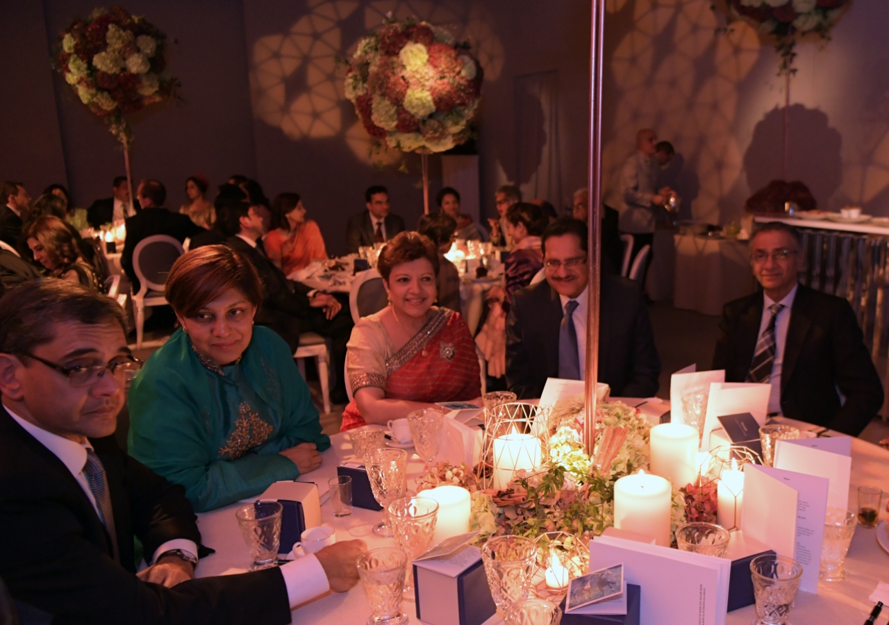 Jamati and institutional leaders attend the celebration of Mawlana Hazar Imam’s 80th birthday. Photo: Zahur Ramji