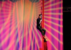 Acrobats performing at the NSF 2010 awards ceremony.