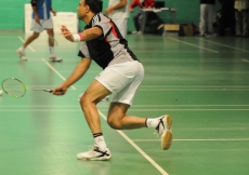 Over-55s Mens Doubles Badminton