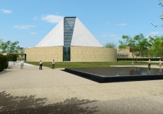 Artist rendering of the Ismaili Centre, Toronto.