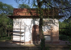 The Garden Pavilion at Sunder Nursery is also undergoing restoration.