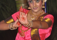 Nikita Mehtaji from Pune performing the Bharata Natyam, the national dance of India.