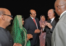 Mawlana Hazar Imam meets with Ismaili Members of Parliament in the Tanzanian Government.