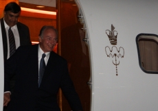 Mawlana Hazar Imam arrives in Nairobi, Kenya on 13 July 2011.