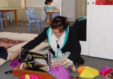 Mothers and teachers spend time developing low-cost resources for the students at Sparks Academy Kabul. This serves many purposes, including preserving the important cultural tradition of needlework, familiarising mothers with the education of their child