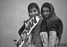 Dear World: Skate 4 Afghanistan (Fazila on the right)