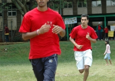 Track and field participants at the Ismaili Games Kenya 2011.