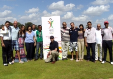 Participants at the Ismaili Games Kenya golf competition that was held at the Windsor Golf and Country Club.