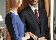 Prince Rahim and Ms Kendra Spears.