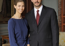 Prince Rahim and Ms Kendra Spears.