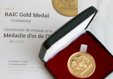 The Gold Medal is the highest honour bestowed by the Royal Architectural Institute of Canada.