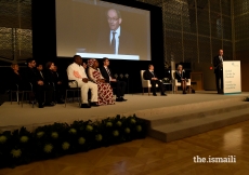 Global Centre for Pluralism Secretary General John McNee provides opening remarks at the Inaugural Global Pluralism Awards, held at the Delegation of the Ismaili Imamat in Ottawa on 15 November 2017.