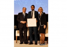 BeAnotherLab, represented by Daanish Masood, receives an Honourable Mention, for using Virtual Reality technology to help reduce implicit bias and promote empathy across differences.