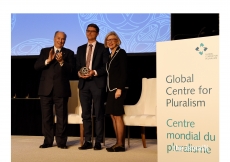 Daniel Webb, Director of Legal Advocacy for the Human Rights Law Centre, received the Global Pluralism Award in recognition for his efforts to protect the rights of asylum seekers in in Australia, through advocacy and media campaigns. 