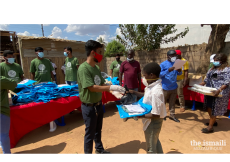 Clothes and Food donation in Chiure