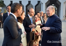 Local leadership bids farewell to Mawlana Hazar Imam on departure from Islamabad