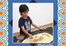 The #IftarFromAfar initiative celebrates the tradition of sharing meals with loved ones during the holy month of Ramadan. Although physically distant, the youth of our community showcase how their spirit of unity remains unshaken.