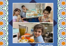 The #IftarFromAfar initiative celebrates the tradition of sharing meals with loved ones during the holy month of Ramadan. Although physically distant, the youth of our community showcase how their spirit of unity remains unshaken.