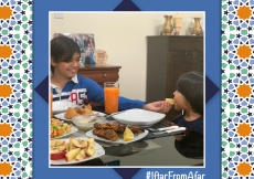 The #IftarFromAfar initiative celebrates the tradition of sharing meals with loved ones during the holy month of Ramadan. Although physically distant, the youth of our community showcase how their spirit of unity remains unshaken.