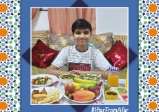 The #IftarFromAfar initiative celebrates the tradition of sharing meals with loved ones during the holy month of Ramadan. Although physically distant, the youth of our community showcase how their spirit of unity remains unshaken.