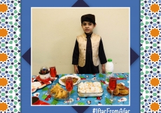 The #IftarFromAfar initiative celebrates the tradition of sharing meals with loved ones during the holy month of Ramadan. Although physically distant, the youth of our community showcase how their spirit of unity remains unshaken.