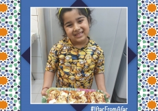 The #IftarFromAfar initiative celebrates the tradition of sharing meals with loved ones during the holy month of Ramadan. Although physically distant, the youth of our community showcase how their spirit of unity remains unshaken.