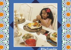 The #IftarFromAfar initiative celebrates the tradition of sharing meals with loved ones during the holy month of Ramadan. Although physically distant, the youth of our community showcase how their spirit of unity remains unshaken.