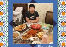 The #IftarFromAfar initiative celebrates the tradition of sharing meals with loved ones during the holy month of Ramadan. Although physically distant, the youth of our community showcase how their spirit of unity remains unshaken.